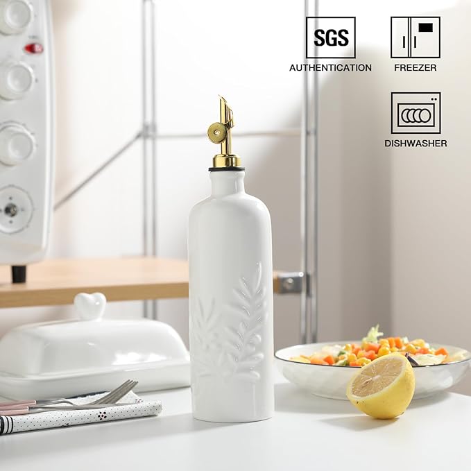 Sweejar 18 Oz Oil Dispenser for Kitchen - Image 2