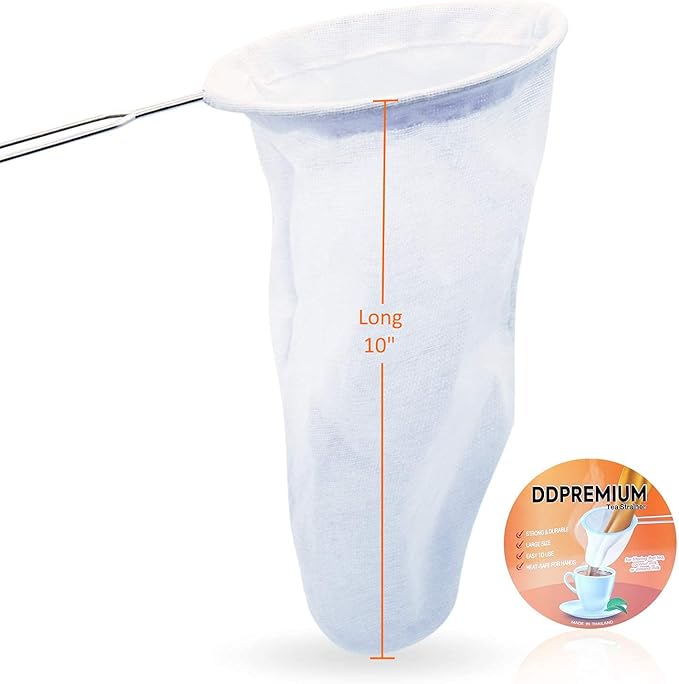 Disposable Tea Filter Bags for Loose Leaf Tea, Unbleached Natural Paper - Image 8