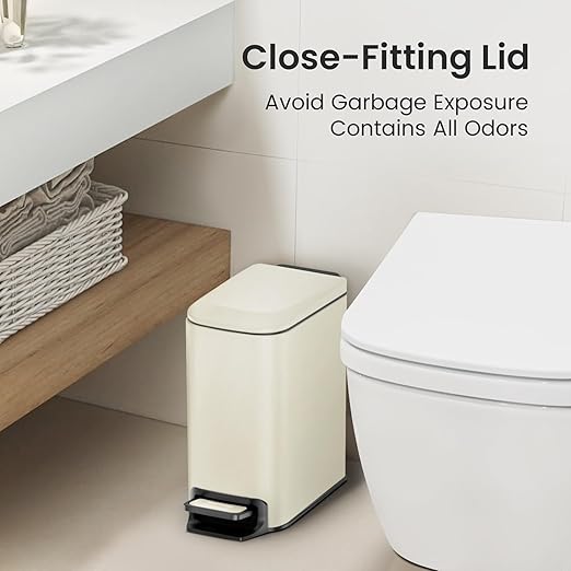 Cesun Small Bathroom Trash Can - Image 8