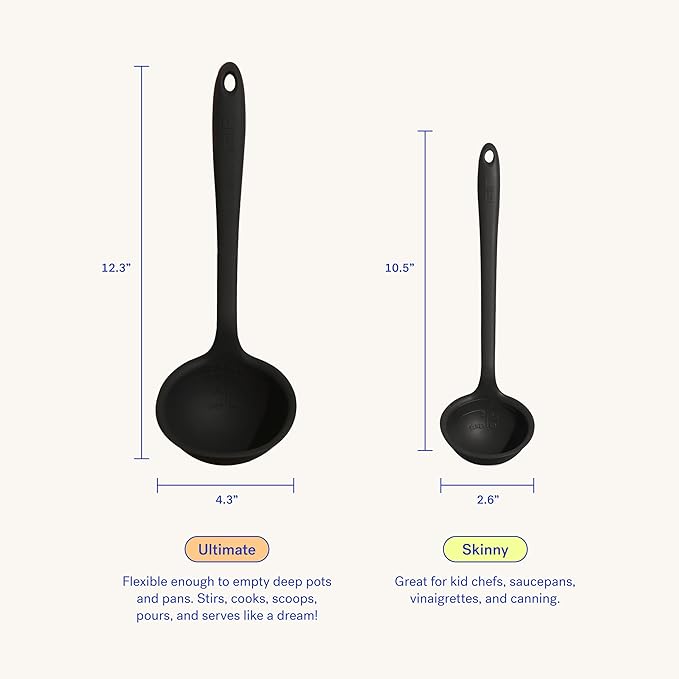 GIR: Get It Right Silicone Pasta Spoon & Ladle - Image 3