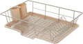 Sweet Home Collection Space-Saving 3-Piece Dish Drainer Rack Set: Efficient by SweetHomeCollection