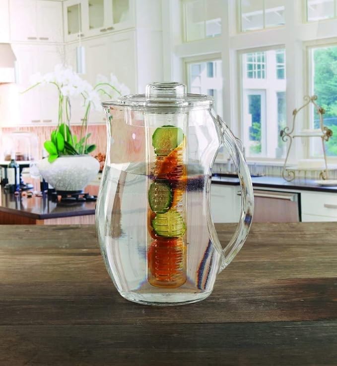 Large Fruit Infuser Water Pitcher – Shatterproof Acrylic Infusion Jug - Image 8