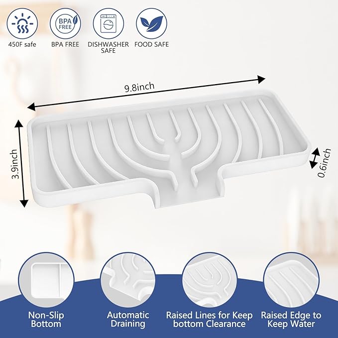 Silicone Sponge Holder for Kitchen Sink - Image 2
