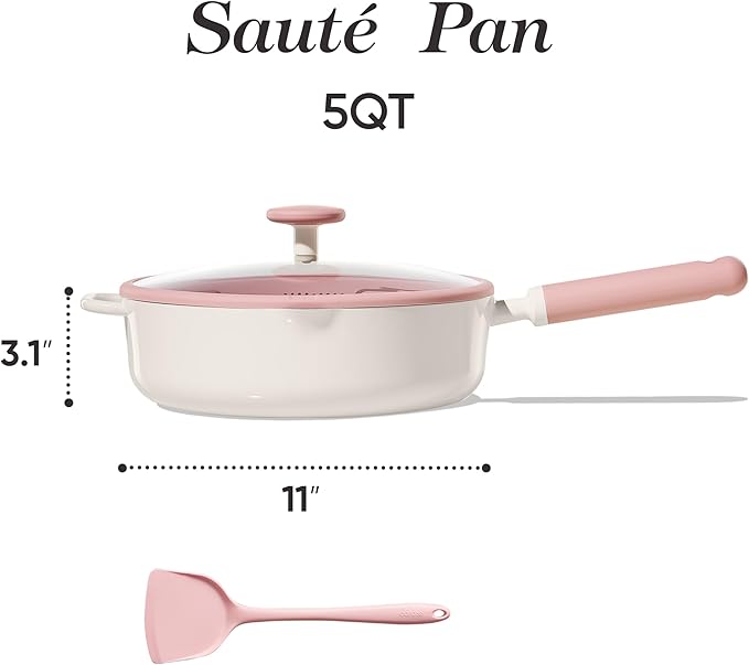 CAROTE 11 Inch Nonstick Deep Frying Pan - Image 2