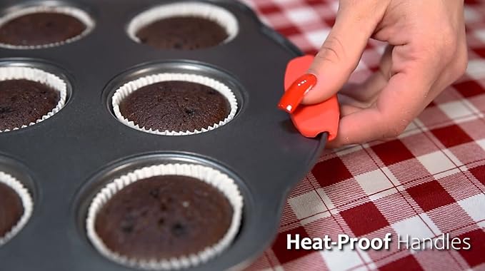 Baking Pan Set, 15 Piece Premium Baking Set, Nonstick Bakeware Sets BPA Free - Image 9