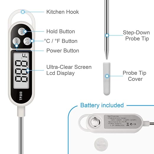 Candy Thermometer Digital Instant Read - Image 8