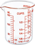 High Borosilicate Glass Measuring Cup-V-Shaped Spout，Glass Measuring Beaker by AckersBORO33