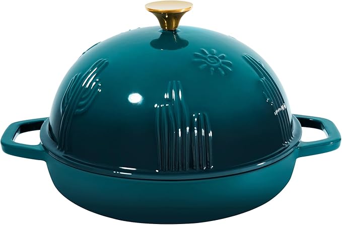 Flavehc Bread Oven Cast Iron Bread Dutch Oven by FLAVEHC