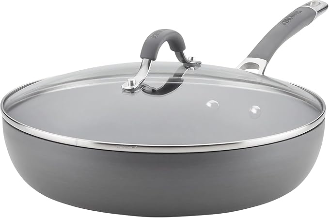 Circulon Radiance Deep Hard Anodized Nonstick Frying Pan /Skillet by Circulon