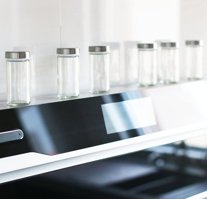 Tianifa 6 Pcs Glass Spice Jars/Bottles - Image 7