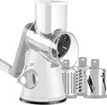 Rotary Cheese Grater with Handle, Kitchen Speed Hand Crank Vegetable Slicer by Ancevsk