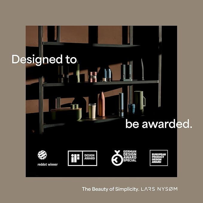 LARS NYSØM Electric Salt and Pepper Grinder Set, USB Rechargeable, Automatic - Image 7