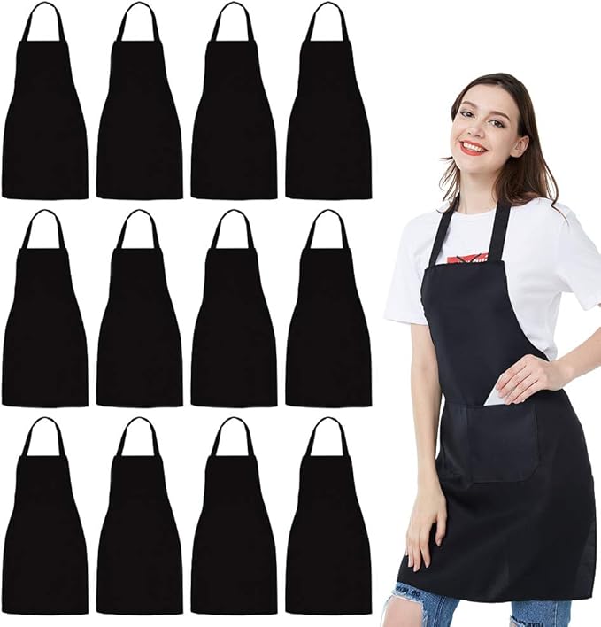 NOBONDO 12 Pack Bib Apron by NOBONDO