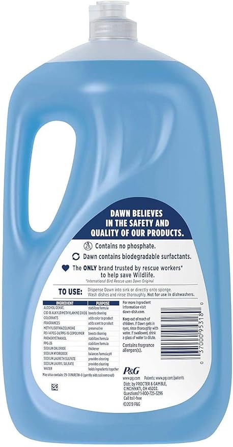 Dawn Ultra Concentrated Dish Detergent - Original Scent - 90 oz. Bottle