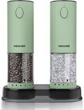 Newise Electric Salt and Pepper Grinder Set Rechargeable by Unknown