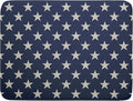 Patriotic July of 4th Blue Star Dish Drying Mat by Aytipun