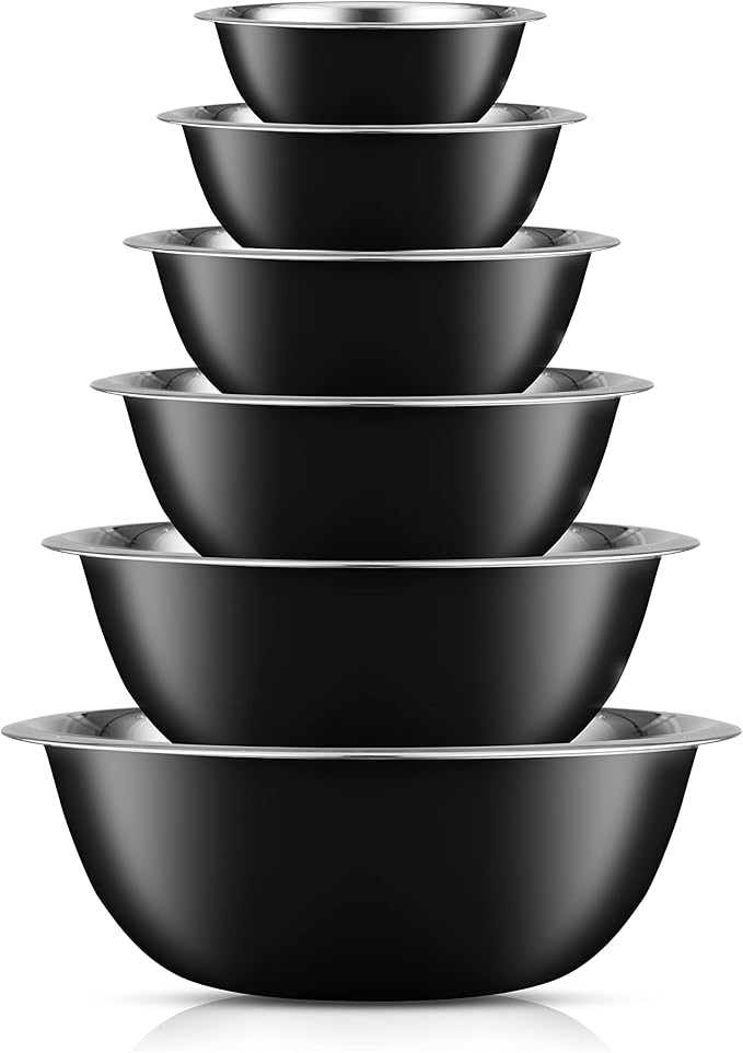JoyJolt Stainless Steel Mixing Bowl Set by JoyJolt