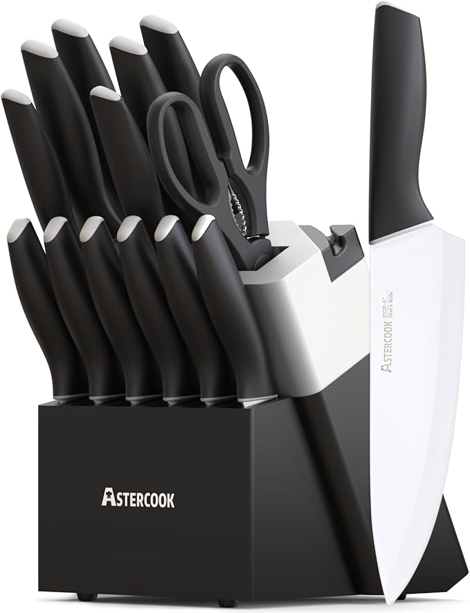 Astercook Knife Set, Kitchen Knives by Astercook
