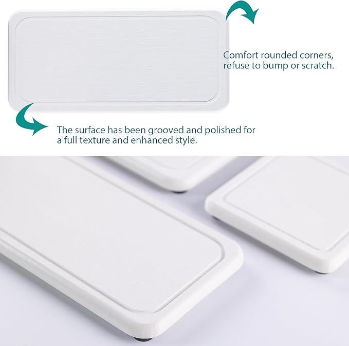 NiuYichee 2 Pcs Water Absorbing Stone Trays, Kitchen/Bathroom Sink Soap Dish - Image 7