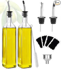 Showvigor Olive Oil Dispenser Bottle, Vinegar Cruet Bottle 17oz/500 ml by Showvigorismorethanjustabranditsalifestyle