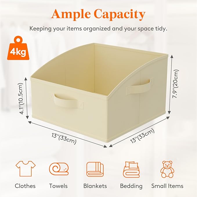 Lifewit Trapezoid Closet Storage Bins - Image 2