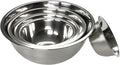 Chef Craft Brushed Mixing Bowl Set, 5 Piece Set, Stainless Steel by ChefCraft