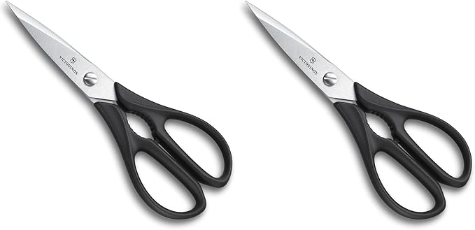 Victorinox Black Handled Kitchen Scissors by Victorinox