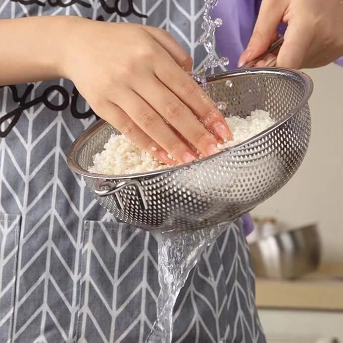 Stainless Steel Colander Fine Mesh Colander - Image 6