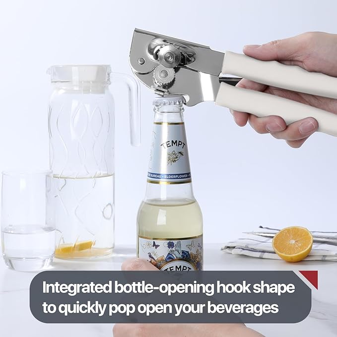 Commercial Can Opener, UHIYEE Hand Crank Can Opener Manual Heavy Duty - Image 5