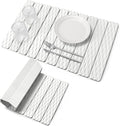 Stone Dish Drying Mats for Kitchen Counter, Fast Drying Collapsible Dish Drying by Lprmnnc