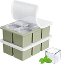 Large Ice Cube Tray for Whiskey: FDDBI Silicone Ice Cube Trays by FDDBI