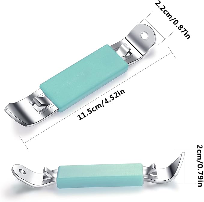 3 Pieces Magnetic Bottle Openers Can Opener Classic Beer Opener Stainless Steel - Image 3