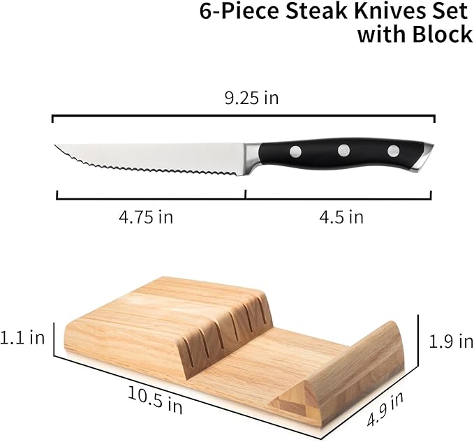 Alata 6-Piece Steak Knives Set - Image 4