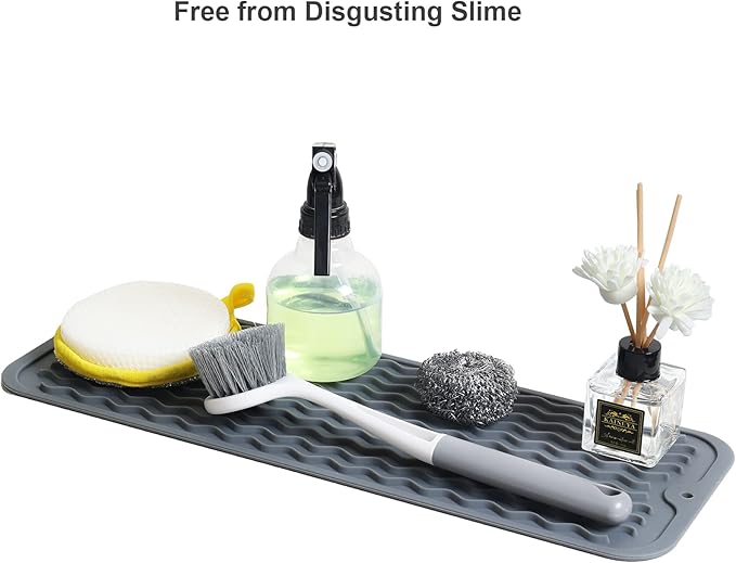 ZLR Silicone Sponge Holder & Sink Caddy Tray - Image 8
