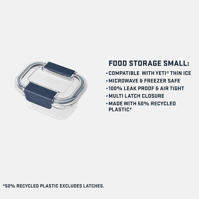 YETI Plastic Food Storage Container, BPA Free, Locking & Airtight Lid, and - Image 4