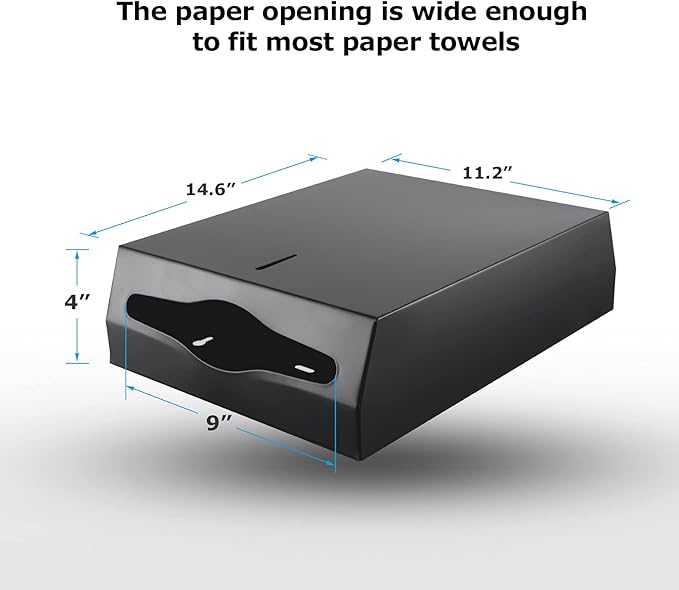 Paper Towel Dispenser Wall Mount Commercial c fold Multifold Trifold, Touchless - Image 3