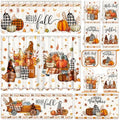 13 Pcs Pumpkin Fall Kitchen Set Towels Mats Pot Holders Mitts