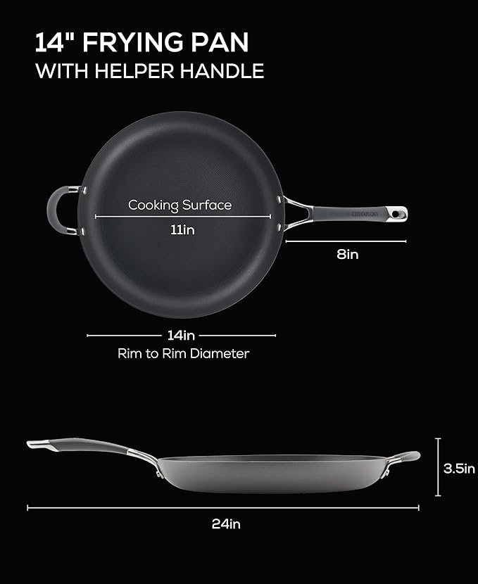 Circulon - 83906 Circulon Radiance Hard Anodized Nonstick Frying Pan / Fry Pan - Image 2