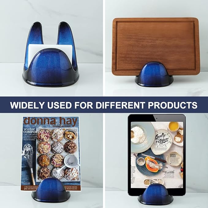 Nihow Pot Lid Holder: Stable Ceramic Pan Lid Holder - Image 6