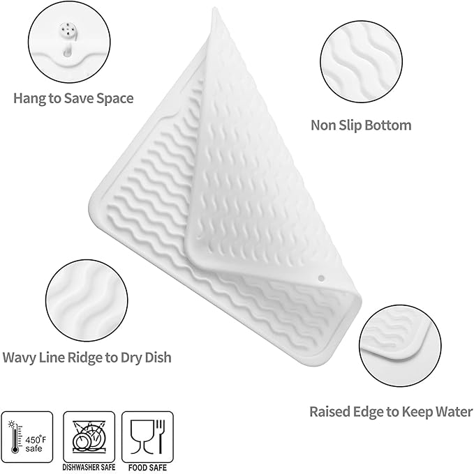 MicoYang Silicone Dish Drying Mat - Image 3