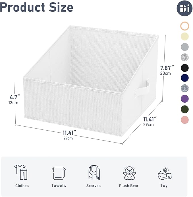 DIMJ Closet Storage Bins 6 Pack - Image 3