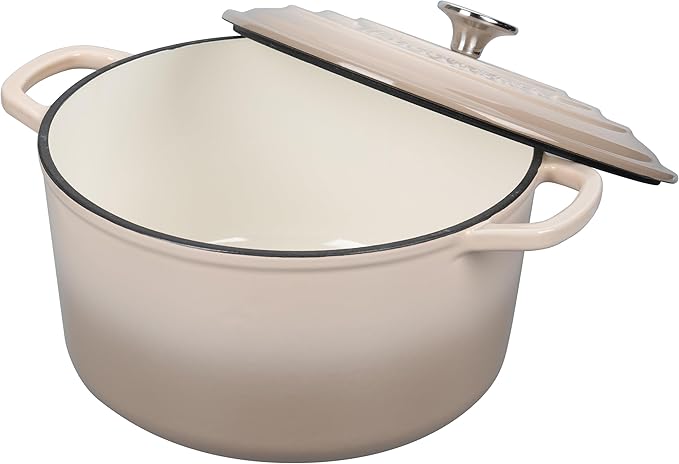 VORRINGARD Enameled Cast Iron Dutch Oven Pot - Image 4