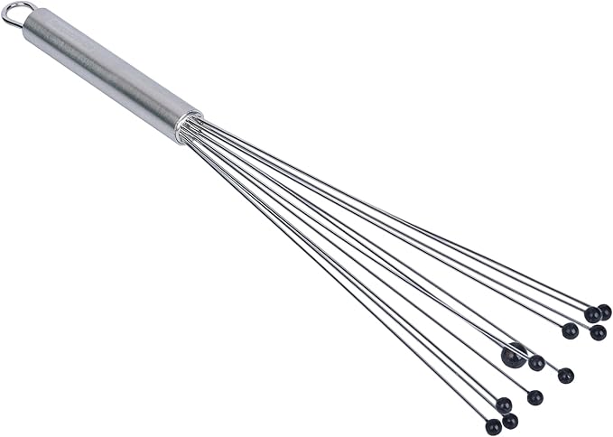 Restaurantware 12.5 in Stainless Steel Ball Whisk - Image 12