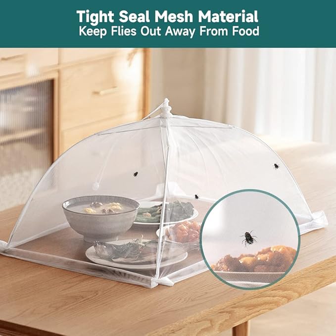 Mesh Food Cover, SPANLA 7 Pack Food Covers - Image 3