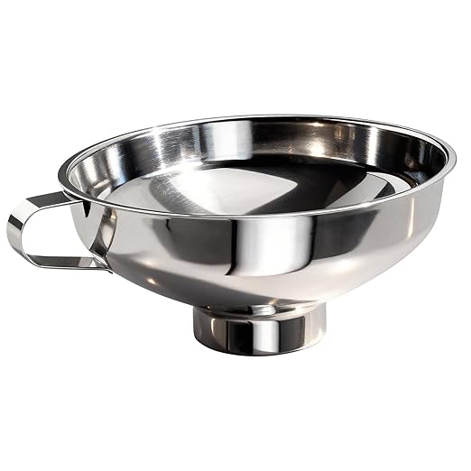 Wide Mouth Canning Funnel, Large Kitchen Funnel by YUNFOOK