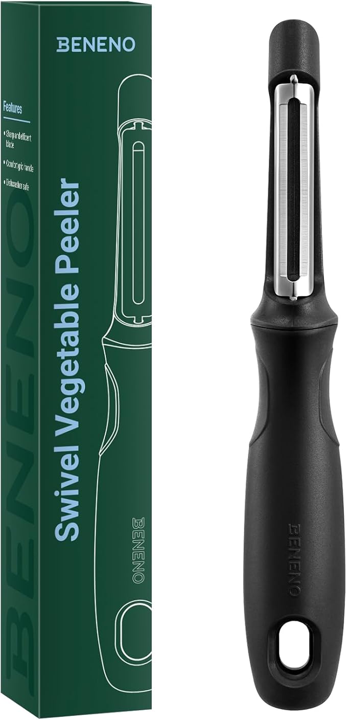 Beneno Swivel Vegetable Peeler, Razor-Sharp Smooth Peeling Potato Peelers by Beneno
