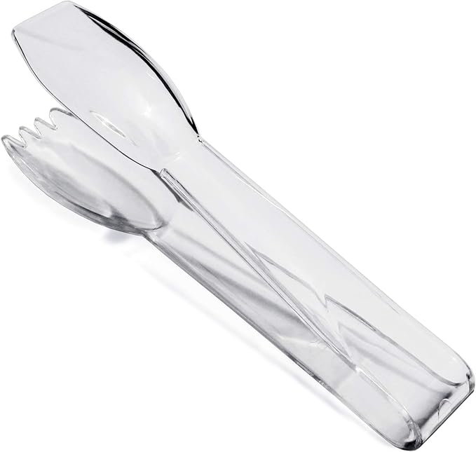 New Star Foodservice 35582 High Heat Plastic, Straight Edge Utility Tong - Image 2
