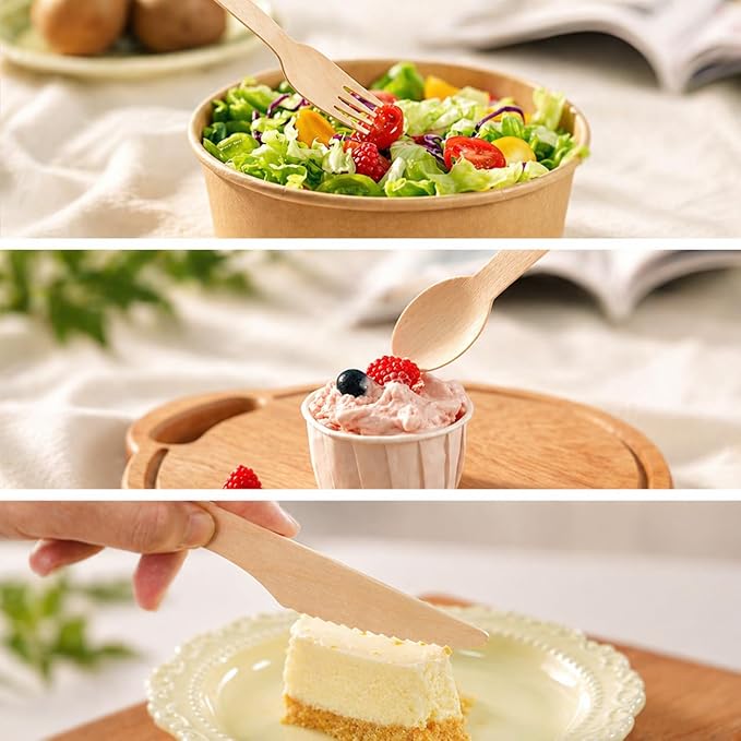Compostable Wooden Utensils - Image 6