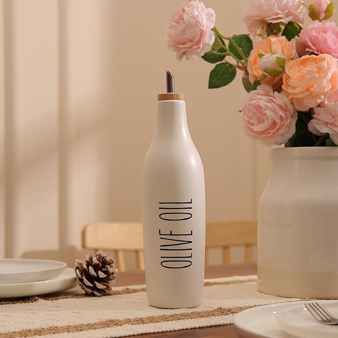 HOMCDALY Ceramic Olive Oil Dispenser - Image 5