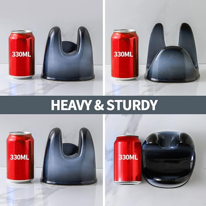 Nihow Pot Lid Holder: Stable Ceramic Pan Lid Holder - Image 4
